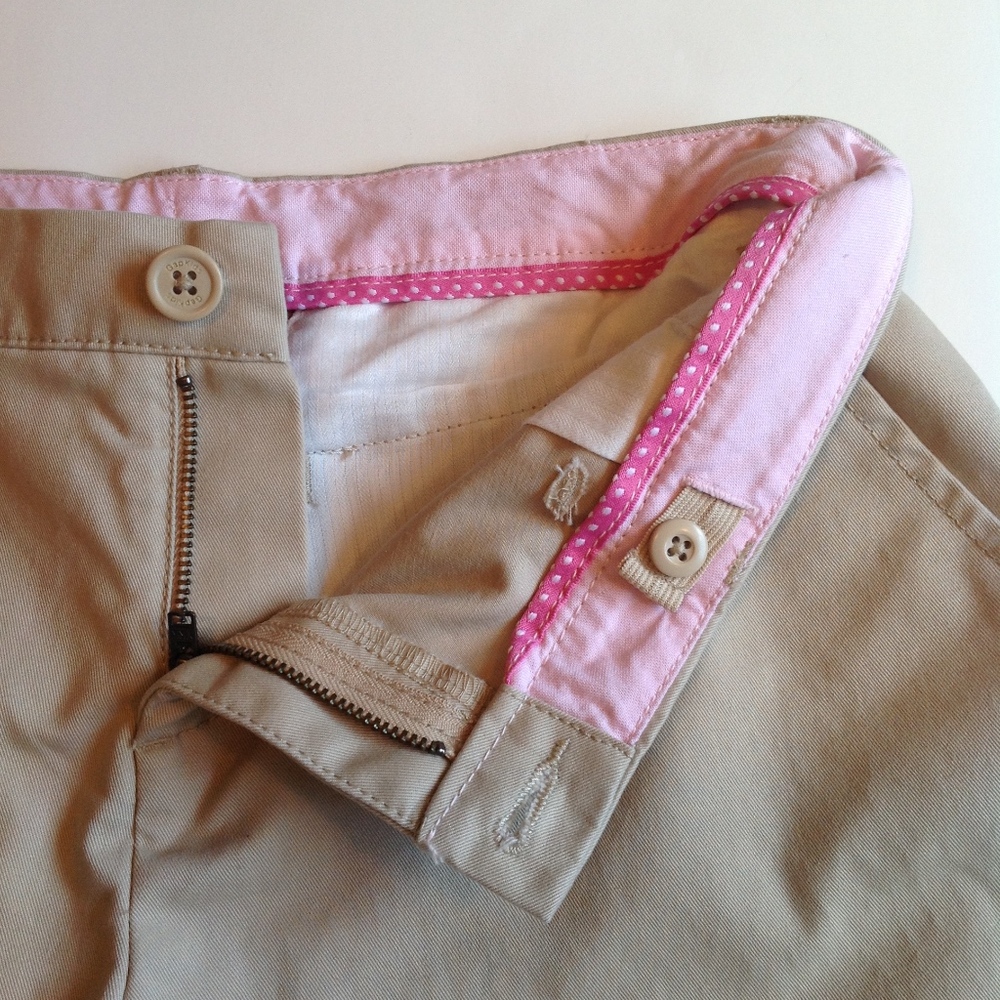Gap Kids Girls Khaki Uniform Short * Size 16 - Picture 4 of 5